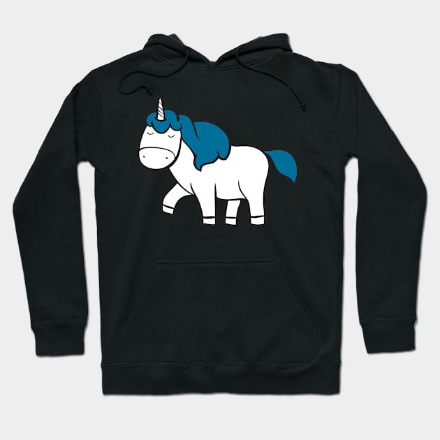 Unicorn In Daily Life Hoodie by KsuAnn